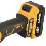 RADIAL 115MM S/CARBONES 20V | BATERIA 4AH BLIM