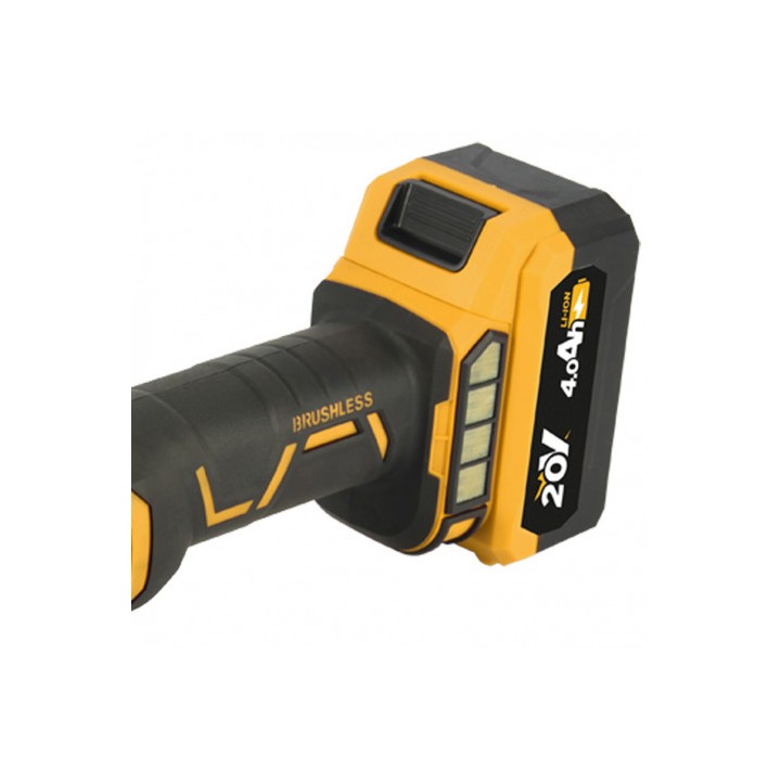 RADIAL 115MM S/CARBONES 20V | BATERIA 4AH BLIM
