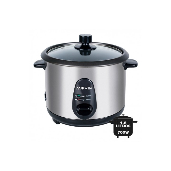 ARROCERA 1.8 LITROS 700W INOX MUVIP