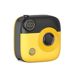 POWERBANK MAGNÉTICA MINI PR223 10000MAH | TIPO C | AMARILLA/NEGRA XO