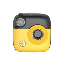 POWERBANK MAGNÉTICA MINI PR223 10000MAH | TIPO C | AMARILLA/NEGRA XO