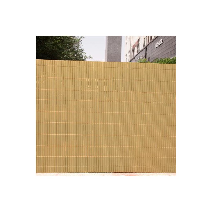 CAÑIZO PLÁSTICO DOBLE CARA 2X3 METROS MARRON CLARO SUNGARDEN