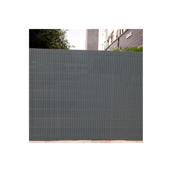 CAÑIZO PLÁSTICO DOBLE CARA 2X3 METROS GRIS OSCURO SUNGARDEN