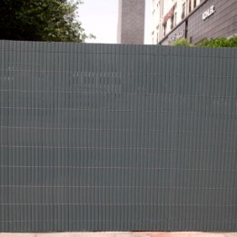 CAÑIZO PLÁSTICO DOBLE CARA 1X3 METROS GRIS OSCURO SUNGARDEN