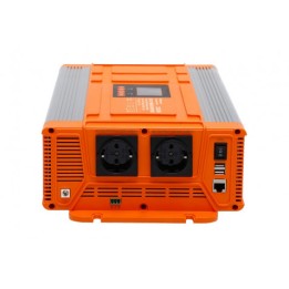 CONVERTIDOR DE CORRIENTE ONDA PURA CON PANTALLA LCD 3000W ELBAT
