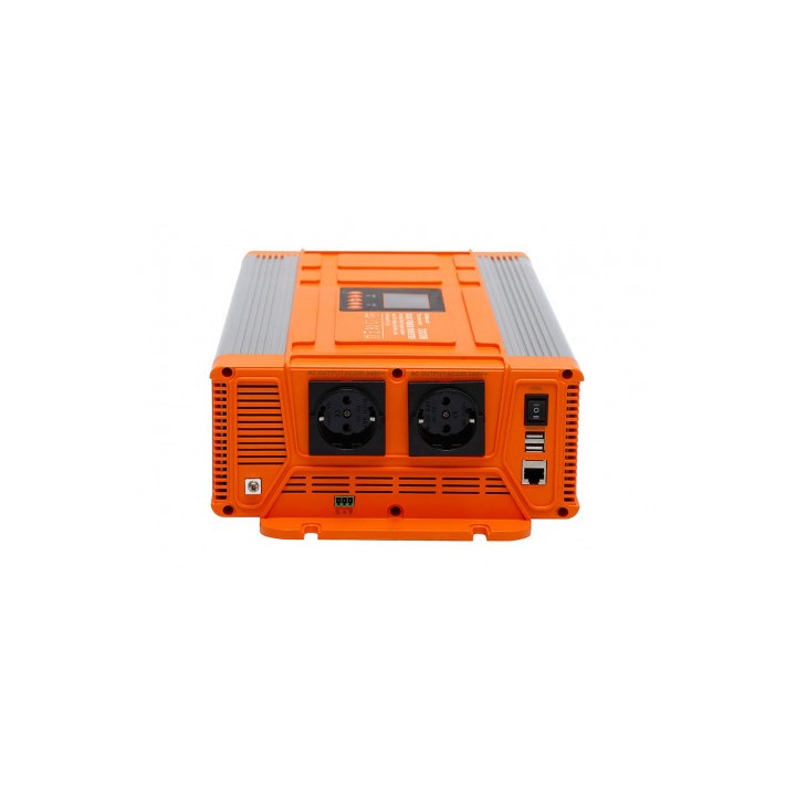 CONVERTIDOR DE CORRIENTE ONDA PURA CON PANTALLA LCD 3000W ELBAT