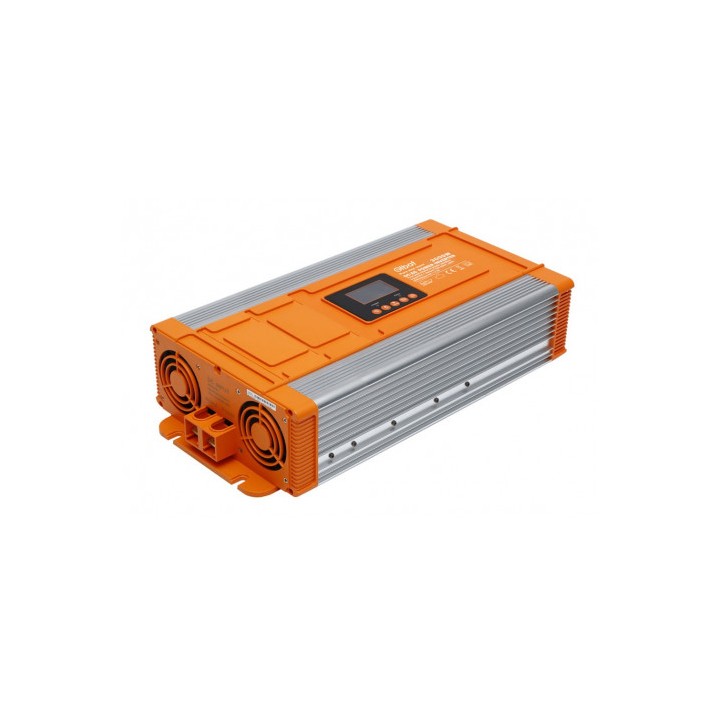 CONVERTIDOR DE CORRIENTE ONDA PURA CON PANTALLA LCD 3000W ELBAT