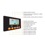 CONVERTIDOR DE CORRIENTE ONDA PURA CON PANTALLA LCD 3000W ELBAT