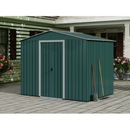 CASETA DE METAL | PUERTAS CORREDERAS 185.5X245X208CM (4.5M2) VERDE SUNGARDE