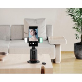 SOPORTE SMARTPHONE LUCES SEGUIMIENTO FACIAL 360 BLUETOOTH XO
