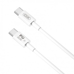 CABLE TIPO C A TIPO C 2METRO NBQ190 BLANCO 60W XO
