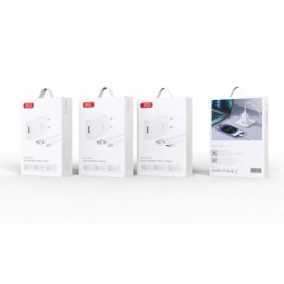 CARGADOR DE CORRIENTE USB 18W CON CABLE TIPO C XO