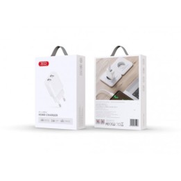 CARGADOR DOBLE PUERTO USB CARGA RAPIDA 10W L109 XO