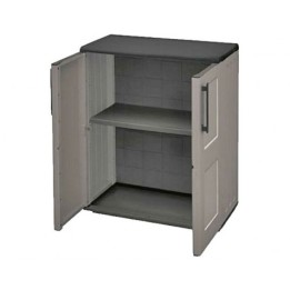 ARMARIO BAJO DE MEDIA ALTURA ESTANTE REGULABLE 680X370X840MM ARTPLAST