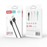 CABLE NB156 SILICONA USB - MICRO USB | 2.4A | 1 MTR | NEGRO XO