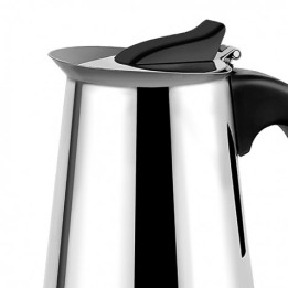 CAFETERA ESPRESSO ITALIANA DE ACERO INOXIDABLE 2 TAZAS MUVIP