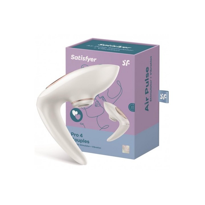 SATISFYER SUCCIONADOR DE CLITORIS PRO 4 PAREJAS VERSION 2020