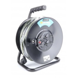 ENROLLADOR DE CABLE 50 METROS CABLE 3X2.5MM MADER