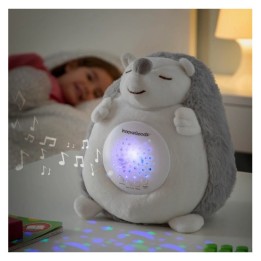 ERIZO DE PELUCHE SPIKEY CON RUIDO BLANO Y QUITAMIEDOS INNOVAGOODS