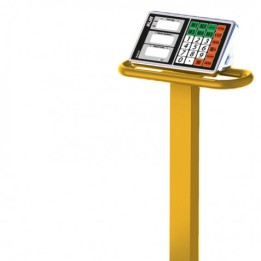BASCULA INDUSTRIAL CON PLATAFORMA Y DISPLAY LCD 500KG BLIM