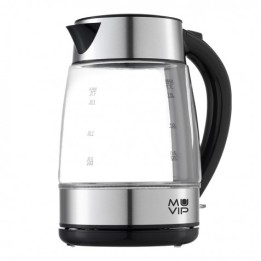 HERVIDOR DE AGUA CRISTAL INOX 1.7 LITROS 2200W MUVIP