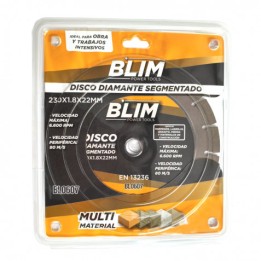 DISCO DIAMANTE SEGMENTADO 230X1.8X22MM BLIM