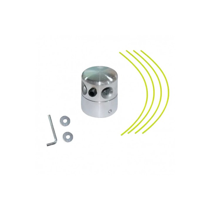 CABEZAL UNIVERSAL DE ALUMINIO PARA DESBROZADORAS CON HILO BLIM