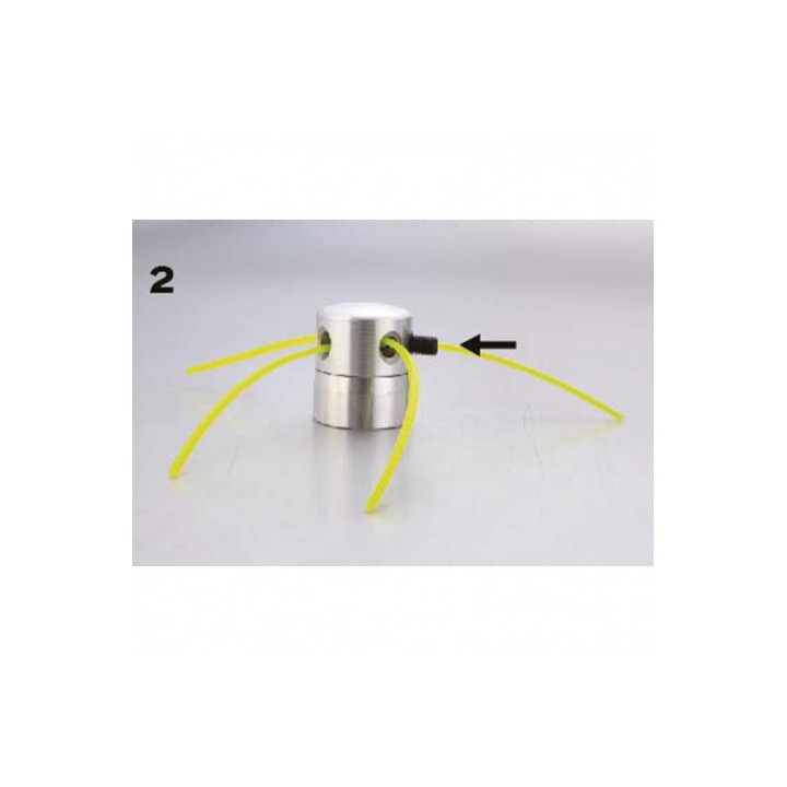 CABEZAL UNIVERSAL DE ALUMINIO PARA DESBROZADORAS CON HILO BLIM