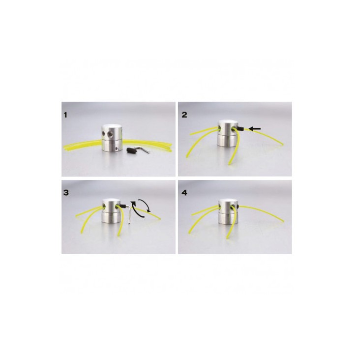 CABEZAL UNIVERSAL DE ALUMINIO PARA DESBROZADORAS CON HILO BLIM