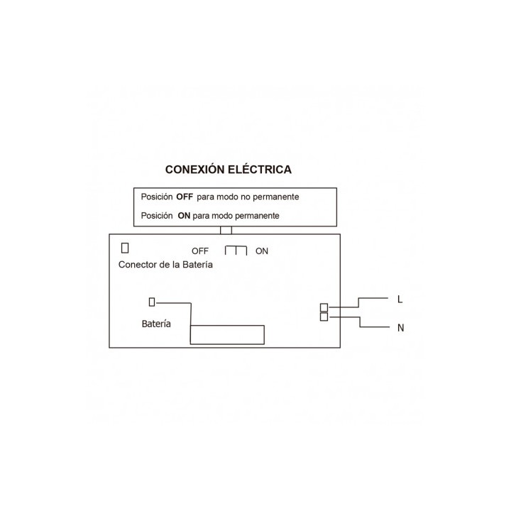 LUZ DE EMERGENCIA 200 LUMENES 6000K ELBAT