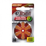 PILAS AUDIFONO A312 PR41 1.45V 6UD ELBAT