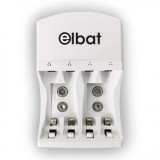 CARGADOR DE PILAS AA / AAA / 9V ELBAT