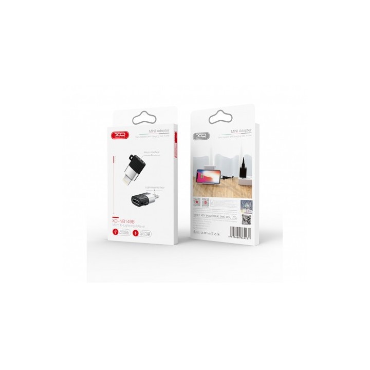 ADAPTADOR NB149-B MICRO USB A LIGHTNING XO