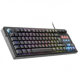 TECLADO MECANICO MARS GAMING CON SMART DECK NEGRO MK-MASTER