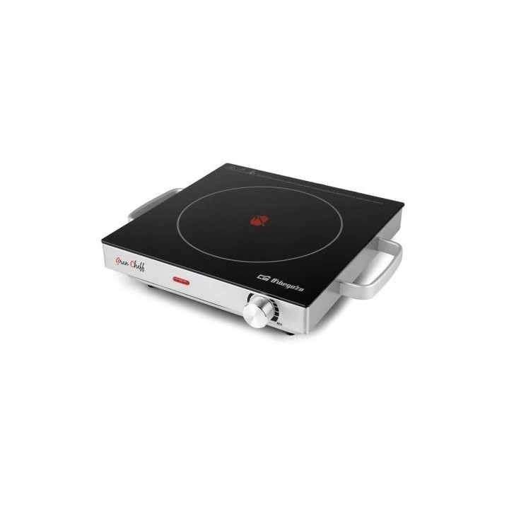 PLACA VITROCERAMICA ORBEGOZO PCE 5000 | 2000W | CRISTAL TEMPLADO