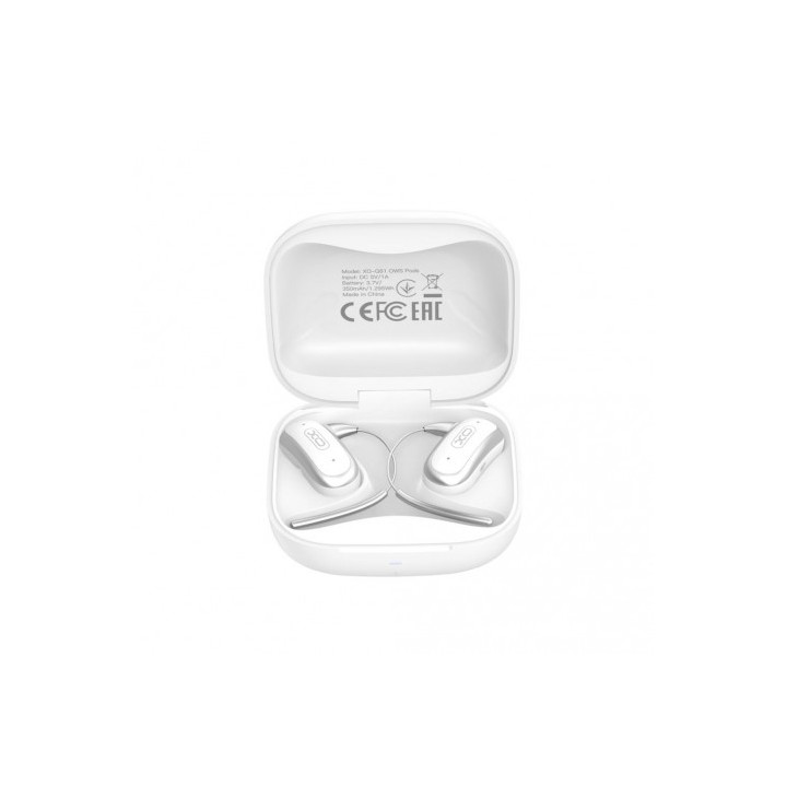 AURICULARES BLUETOOTH CON GANCHO FINO BLANCO G61 XO