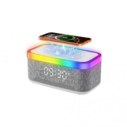 ALTAVOZ PORTATIL 5 EN 1 CON CARGA INALAMBRICA F88 XO
