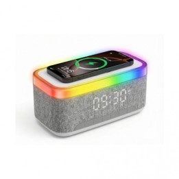 ALTAVOZ PORTATIL 5 EN 1 CON CARGA INALAMBRICA F88 XO