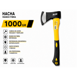 HACHA 1000GR MANGO FIBRA BLIM