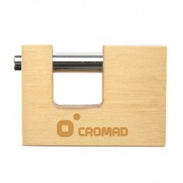CANDADO ANTIPALANCA 80MM 2 LLAVES CROMAD