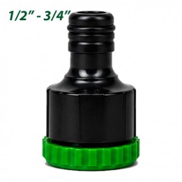 ADAPTADOR DE GRIFO 1/2" - 3/4" PARA RIEGO SUNGARDEN