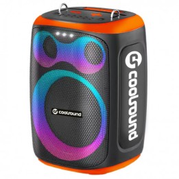 ALTAVOZ KARAOKE PORTATIL COOLSOUND BLAST 8" 300W NARANJA