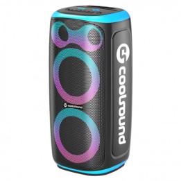ALTAVOZ KARAOKE PORTATIL COOLSOUND BLAST PUMP 2X6.5" 350W AZUL