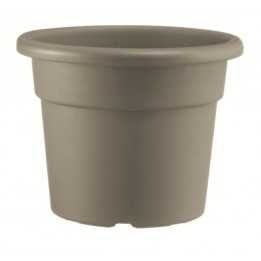 MACETA REDONDA DIAMETRO 50CM TAUPE ARTPLAST