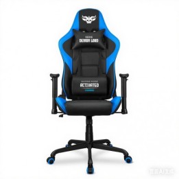 SILLA GAMING SERIE DEMON LORD AZUL CROMAD