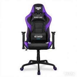 SILLA GAMING SERIE DEMON LORD VIOLETA CROMAD