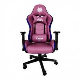 SILLA GAMING RGB SERIE FENRIR VIOLETA CROMAD