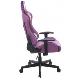 SILLA GAMING RGB SERIE FENRIR VIOLETA CROMAD