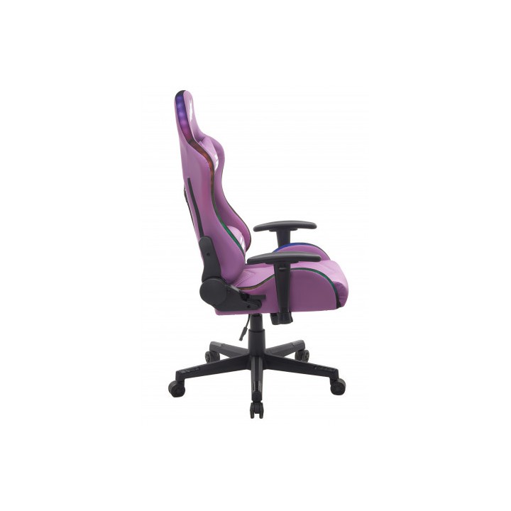 SILLA GAMING RGB SERIE FENRIR VIOLETA CROMAD