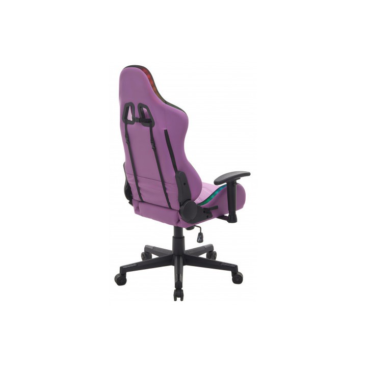 SILLA GAMING RGB SERIE FENRIR VIOLETA CROMAD